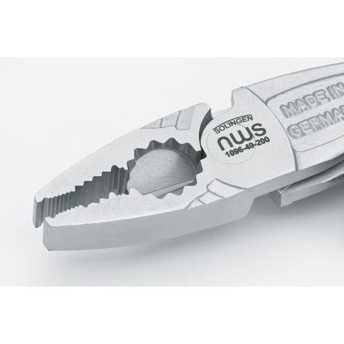 NWS 1096-49-VDE-200-SB Ergonomic High Leverage Combination Pliers ErgoCombi VDE