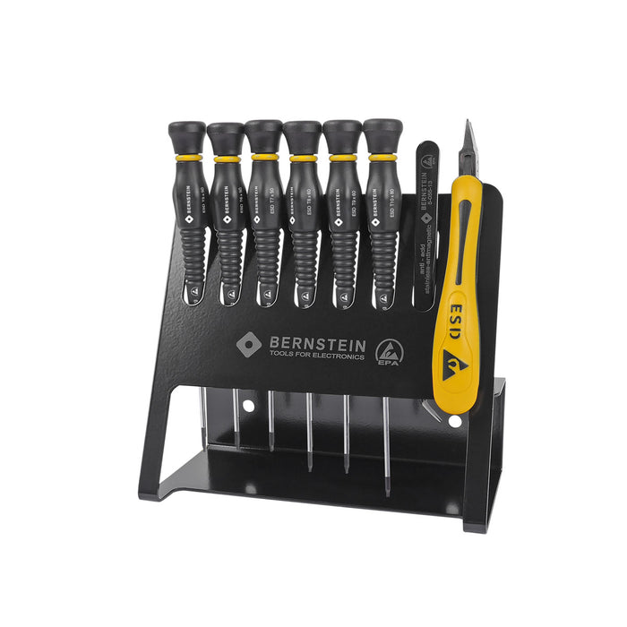 Bernstein ESD Tool Holder Vario 8 Piece Set