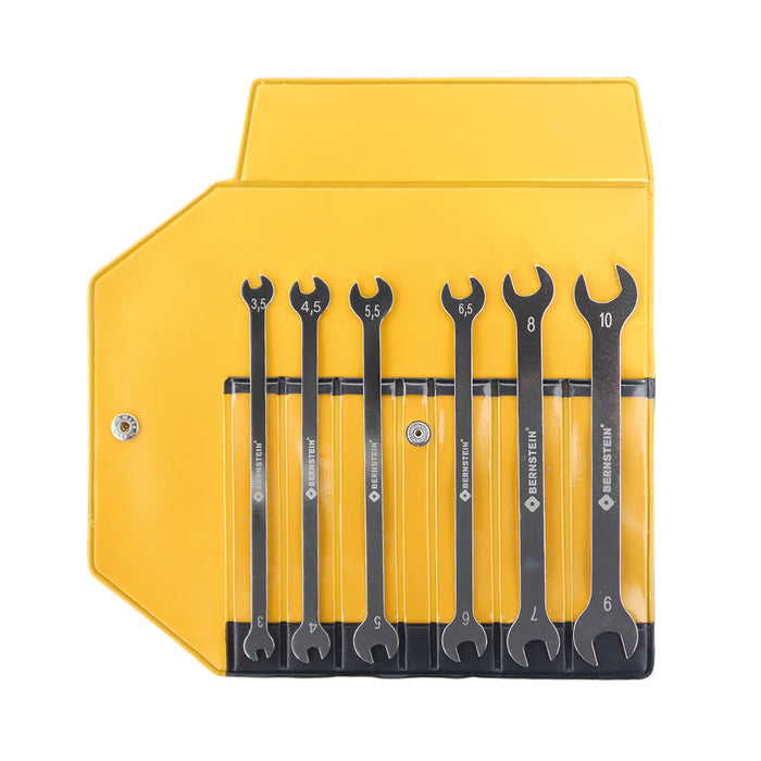 Bernstein Double Open-Ended Wrench Set 6 Piece