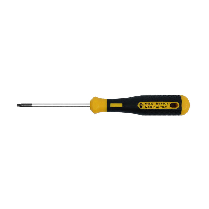 Bernstein Torx Screwdriver 75mm Blade Length Size T8