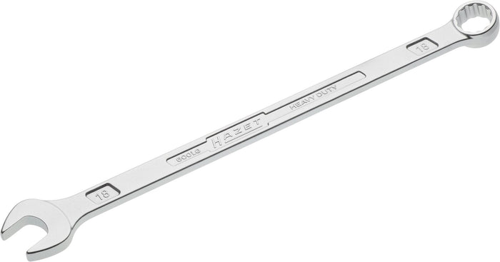 Hazet 18mm Combination Wrench Extra Long Slim 600LG-18