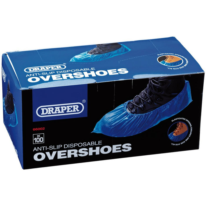 Draper Tools Disposable Overshoe Covers (Box of 100)
