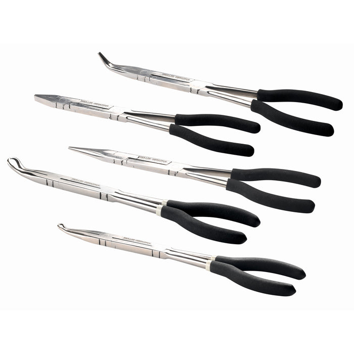 Mueller 748 200/5 2-Joint Long Nose Plier Set, 5 Pce