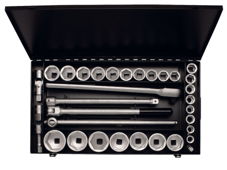 Elora Socket Set 3/4in hexagon 34 Pce 18-60mm 771-S24/1 MU