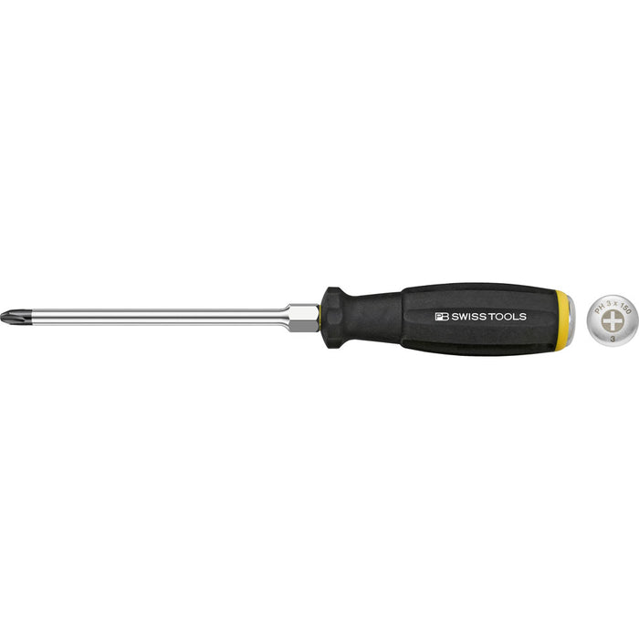 PB Swiss Screwdriver for Phillips Screws with Hexagon Wrench Section