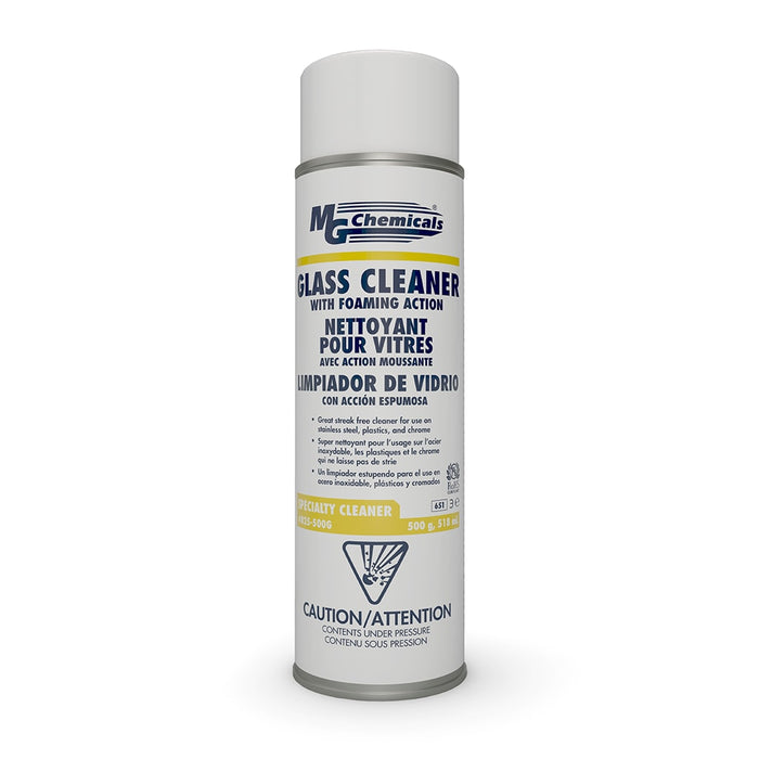MG Chemicals Glass Cleaner with Foaming Action, 500g