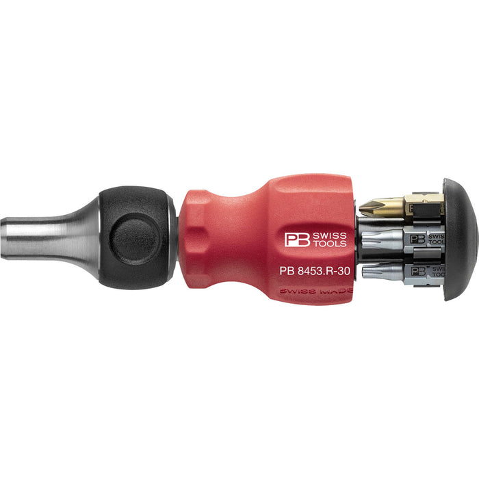 PB Swiss Ratchet Universal Stubby Bit Holder C6 Bits
