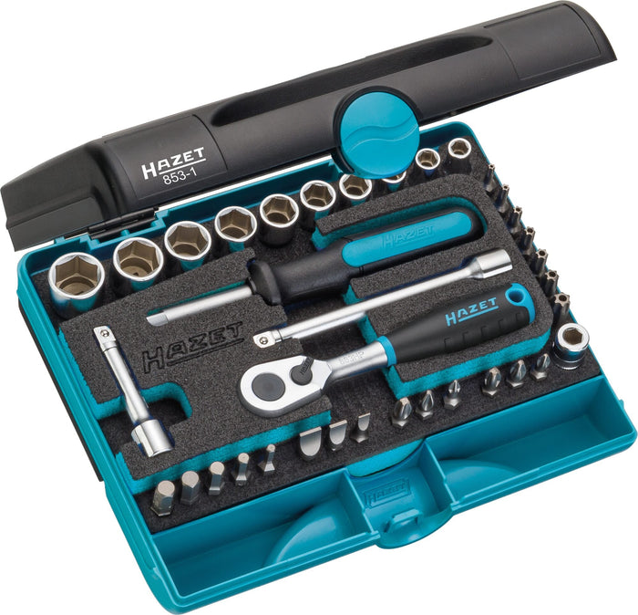 Hazet 36 Pce 1/4in Socket Set 853-1