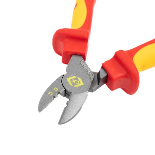 C.K RedLine VDE Side Cutters with Wire Stripping Notches 160mm T39073A 160