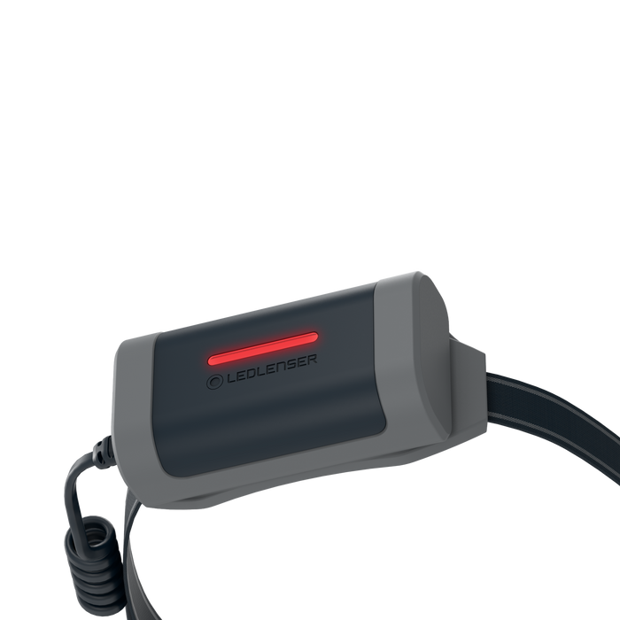 Ledlenser NEO9R 1200lm Xtreme Twin LED Fusion Beam Rechargeable Running Headlamp Grey