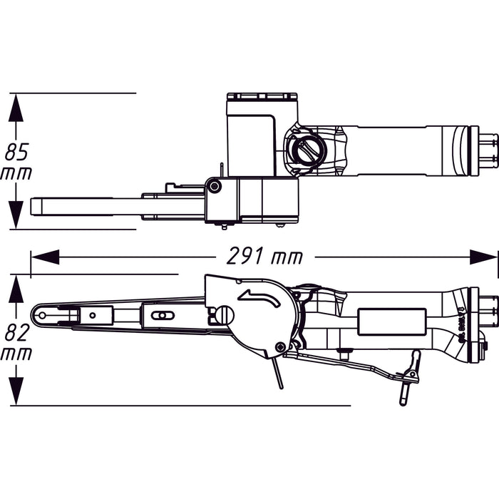 Hazet Belt Sanders 9033N-4