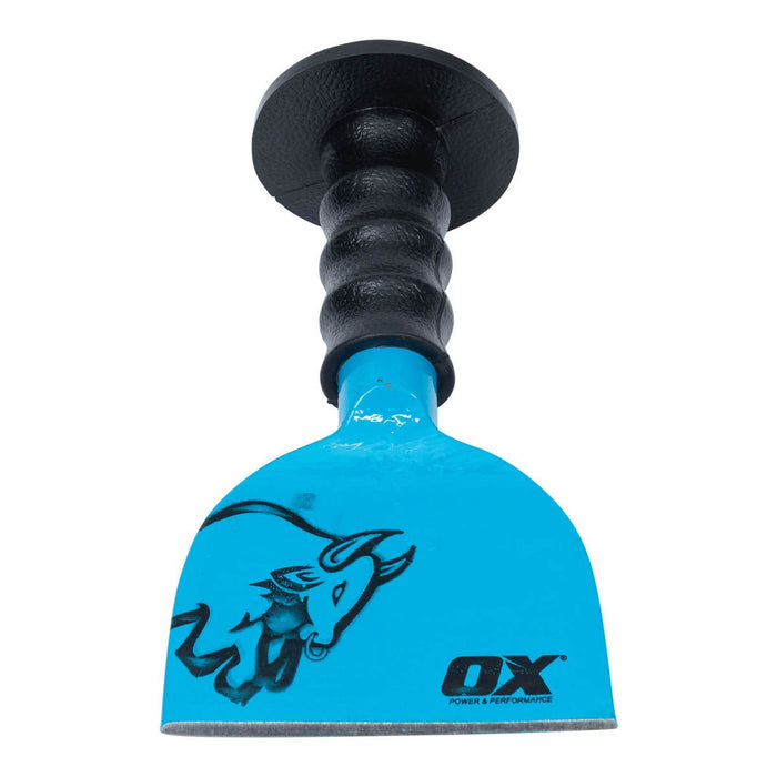 OX Tools Trade 115mm Brick Bolster With Hand Guard