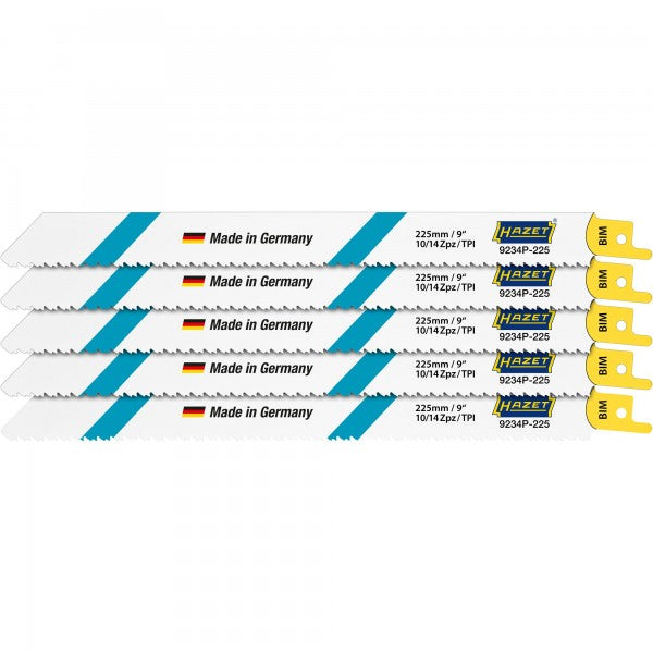 Hazet 5 Pce Saw Blade Set 9234P-225/5