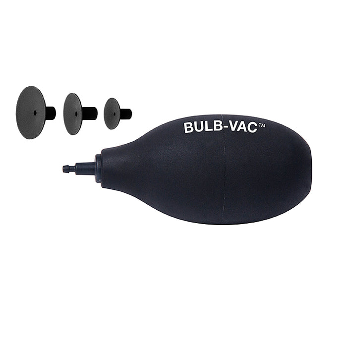 Bulb-VAC ESD-Safe Squeeze Bulb Kit with 3 Buna-N Static Dissipative Non-Marking Vacuum Cups 3/8