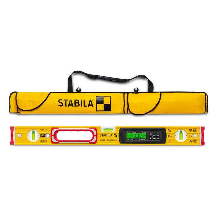 Stabila 17673 Digital Spirit Level 3 Vial + Bag 1220mm