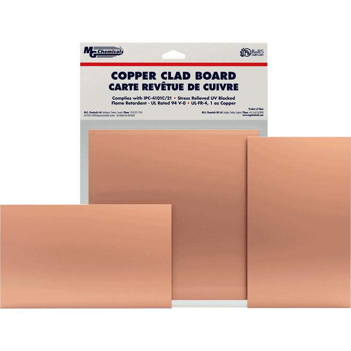 MG Chemicals Single Sided Copper Clad Board 1/16