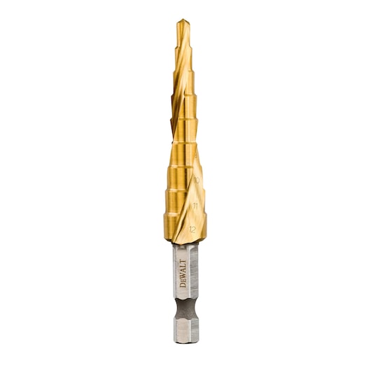 Dewalt Extreme Impact Step Bits 6-12mm 1mm Steps