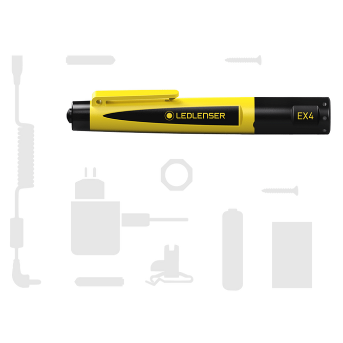 Ledlenser EX4 Intrinsically Safe 50lm IP68 Zone 0/20 Penlight