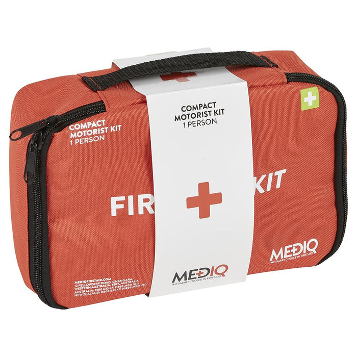 Mediq Essential First Aid Kit Compact Motorist In Soft Pack