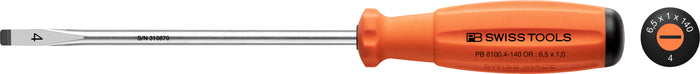 PB Swiss 8100 RB SwissGrip Slotted Screwdriver 1 x 6.5 x 140mm