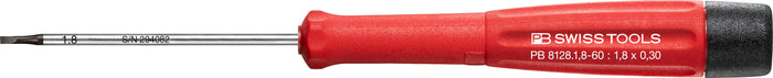 PB Swiss Electronics Slotted Screwdriver 1.8 x 60mm