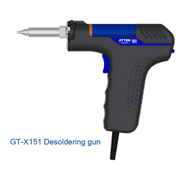Atten GT-6302C High Power Soldering/Desoldering Station with GT-X151 Gun + GT-N080 Tweezers