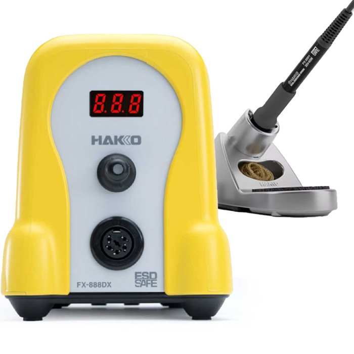 Hakko FX888DX Soldering Station Yellow Body 90 Watt