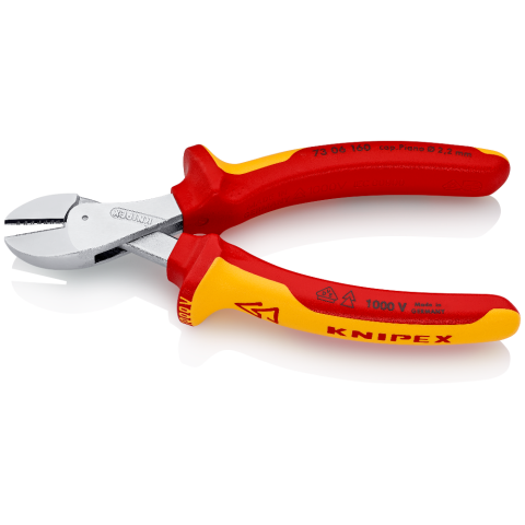 Knipex X-Cut Pliers Compact Diagonal Cutter High Lever Transmission 73 06 160