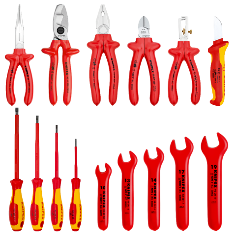 Knipex 1000V Tool Roll 15Pce 98 99 13