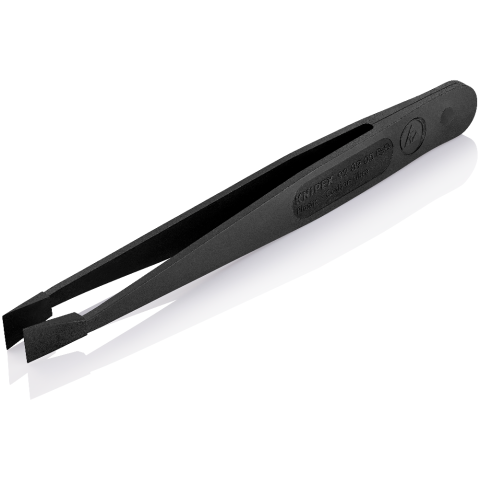 Knipex Plastic Tweezers ESD Black 115mm