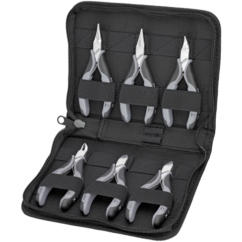 Knipex Case for Electronics Pliers 6 Pce 00 20 17