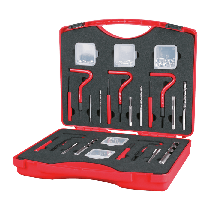 Ruko ProCoil Thread Repairing Set in Plastic Case M5-M12 HSS