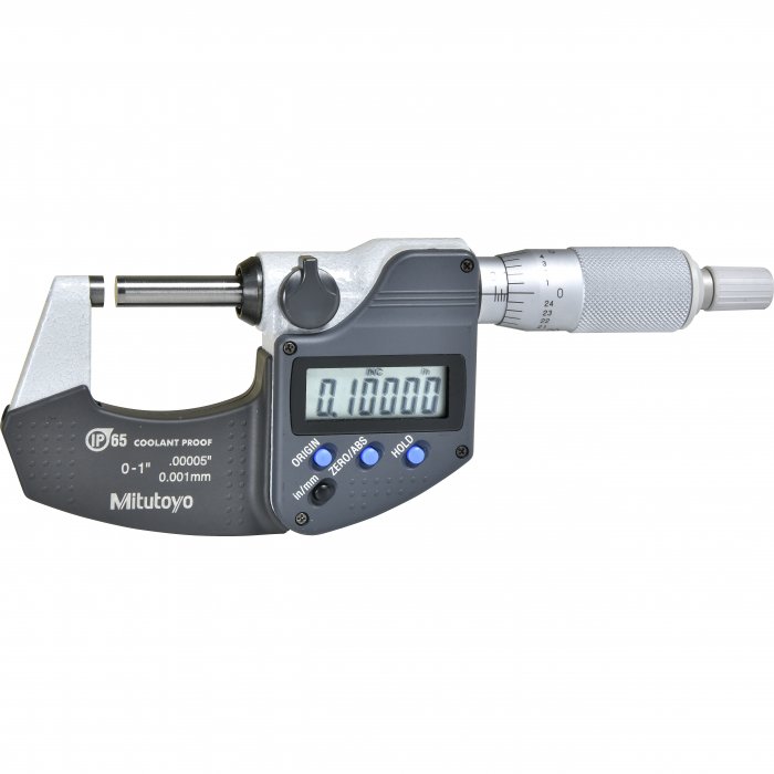 Mitutoyo 293-340-30 Coolant Proof Micrometer 0-1