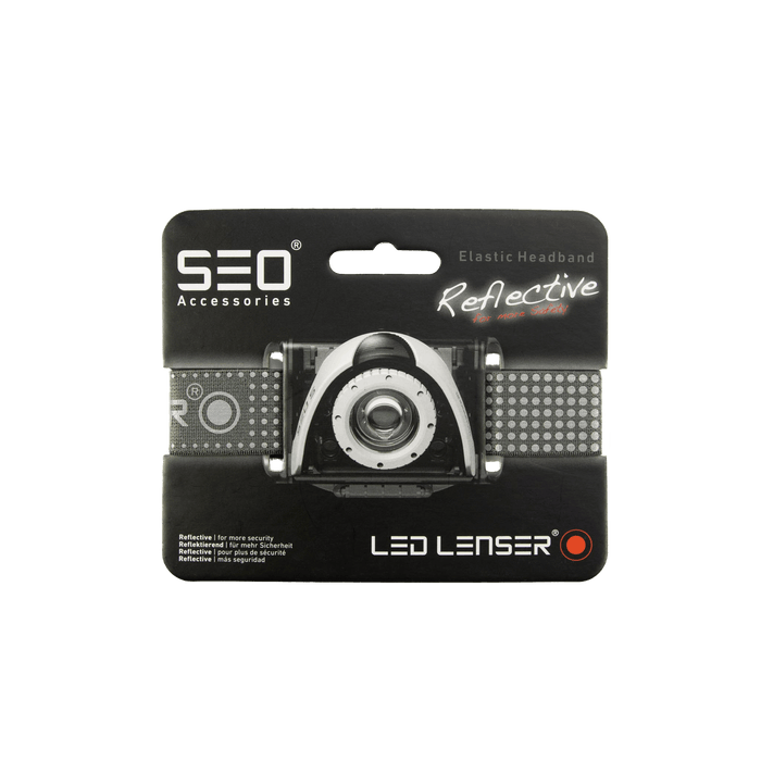 Ledlenser Accessory Reflective Headlamp Headband Suits SEO, MH2, MH6 Headlamps