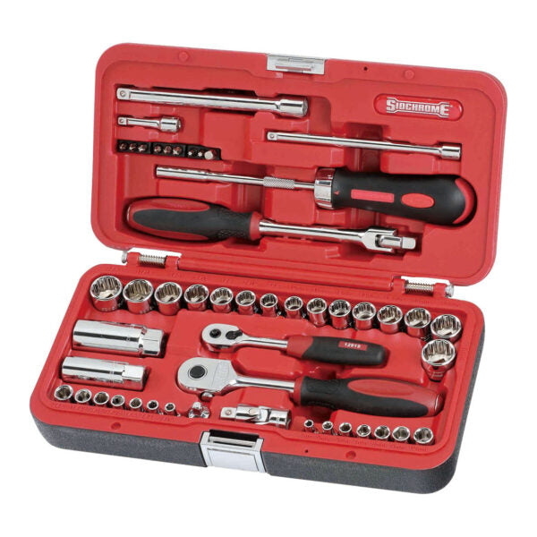 Sidchrome 56 Pce Metric & A/F 1/4