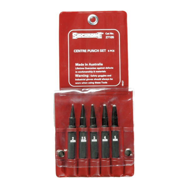 Sidchrome 5Pc Centre Punch Set