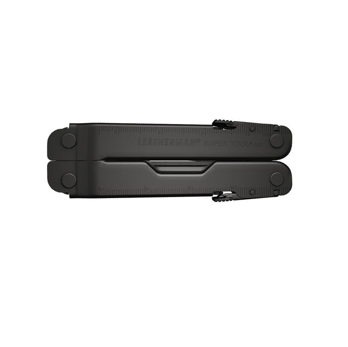 Leatherman 19 Tool Super Tool 300 EOD Black Oxide Multi-Tool with Brown MOLLE Sheath