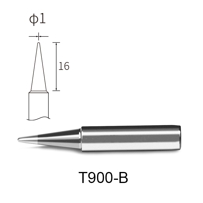 Atten T900-B 0.5mm Conical Standard Soldering Tip