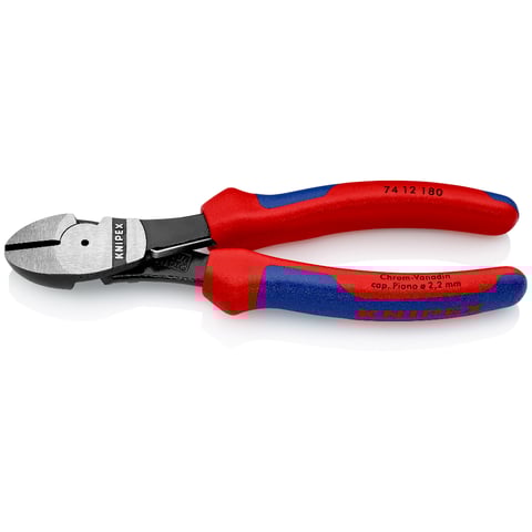 Knipex 74 12 180 High Leverage Diagonal Cutting Nippers