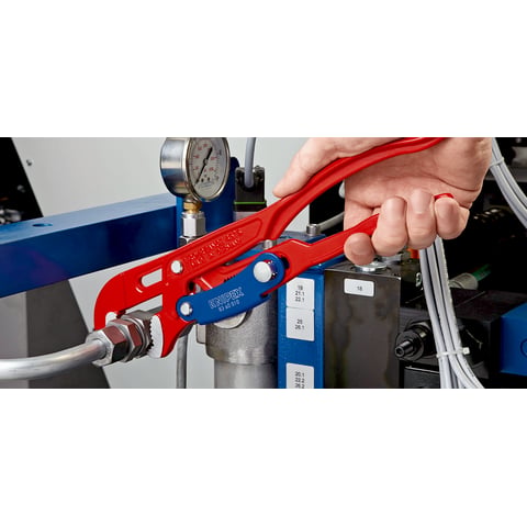 Knipex 83 60 015 Pipe Wrench S-Type with Fast Adjustment