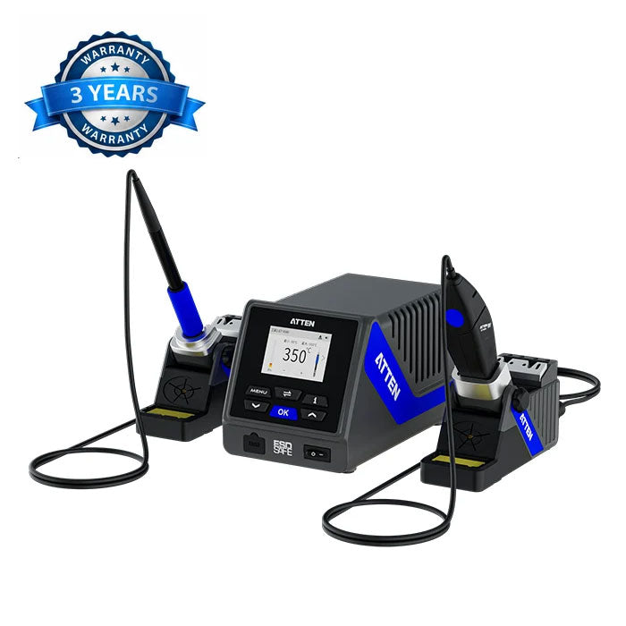Atten GT-6120A Precision Soldering Station with GT-Y040 Iron & GT-N080 Tweezers