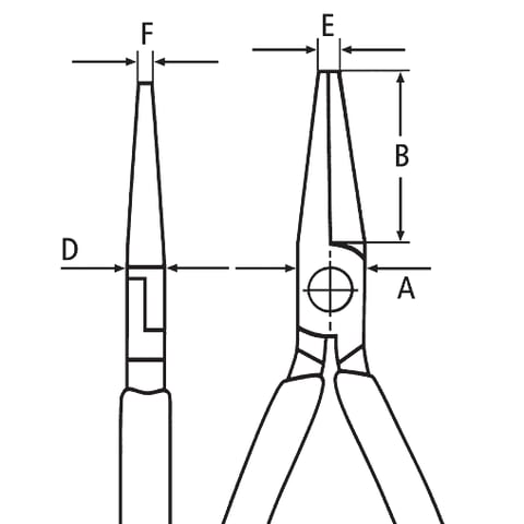 Knipex 34 32 130 Relay Adjusting Pliers