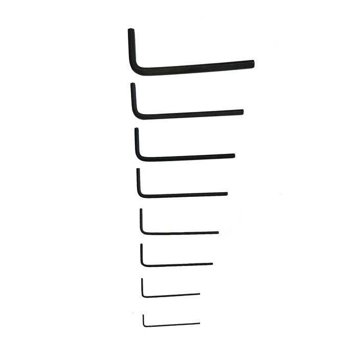 C.K Metric Allen Key Set (0.7-4mm), 8 Pce (In Hang Sell Packaging)
