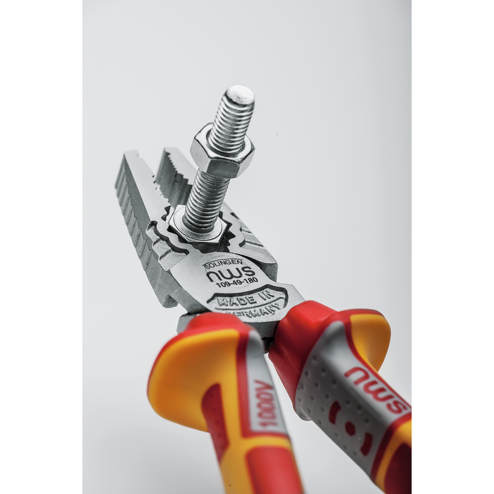 NWS 109-49-VDE-165 High Leverage Combination Pliers CombiMax VDE
