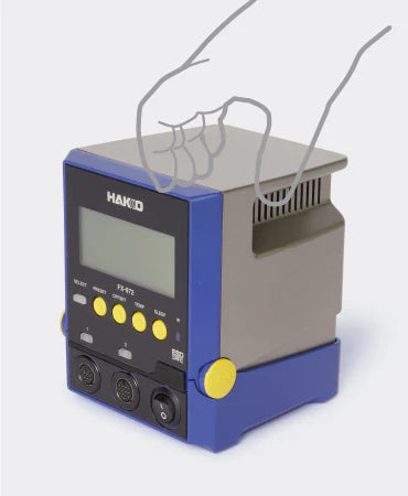 Hakko FX-972 New Generation Dual Port Compact Soldering Station