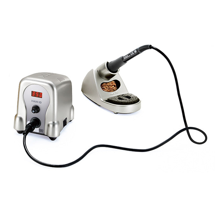 Hakko FX888DX Soldering Station Silver 90 Watt (Genuine) & ESD Mat (300 x 500mm)
