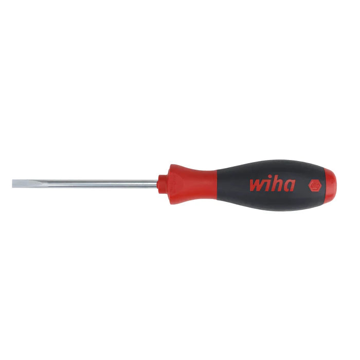 Wiha 6 x 100mm SoftFinish Slotted Screwdriver 30222
