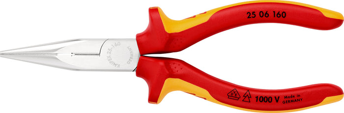 Knipex 25 06 160 SB Chain Nose Side Cutting Pliers