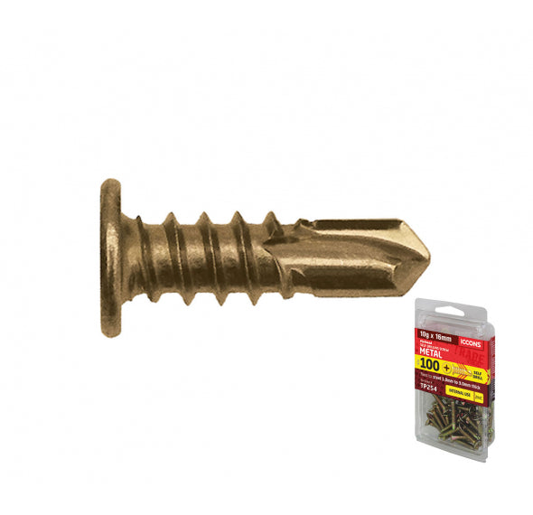 ICCONS Sd Flathead Zy 10-16 X 16 Trade Pack Of 100