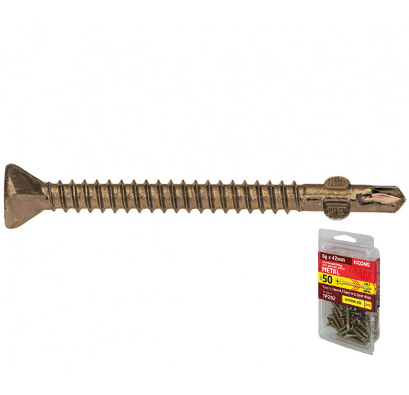 ICCONS Sd Csk Wing C3 10-16 X 45 Trade Pack Of 50